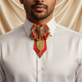 Imperial Elephant Rhinestone Bow Tie