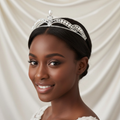 Pearl Crystal Bridal Tiara
