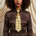 Insect Print Necktie