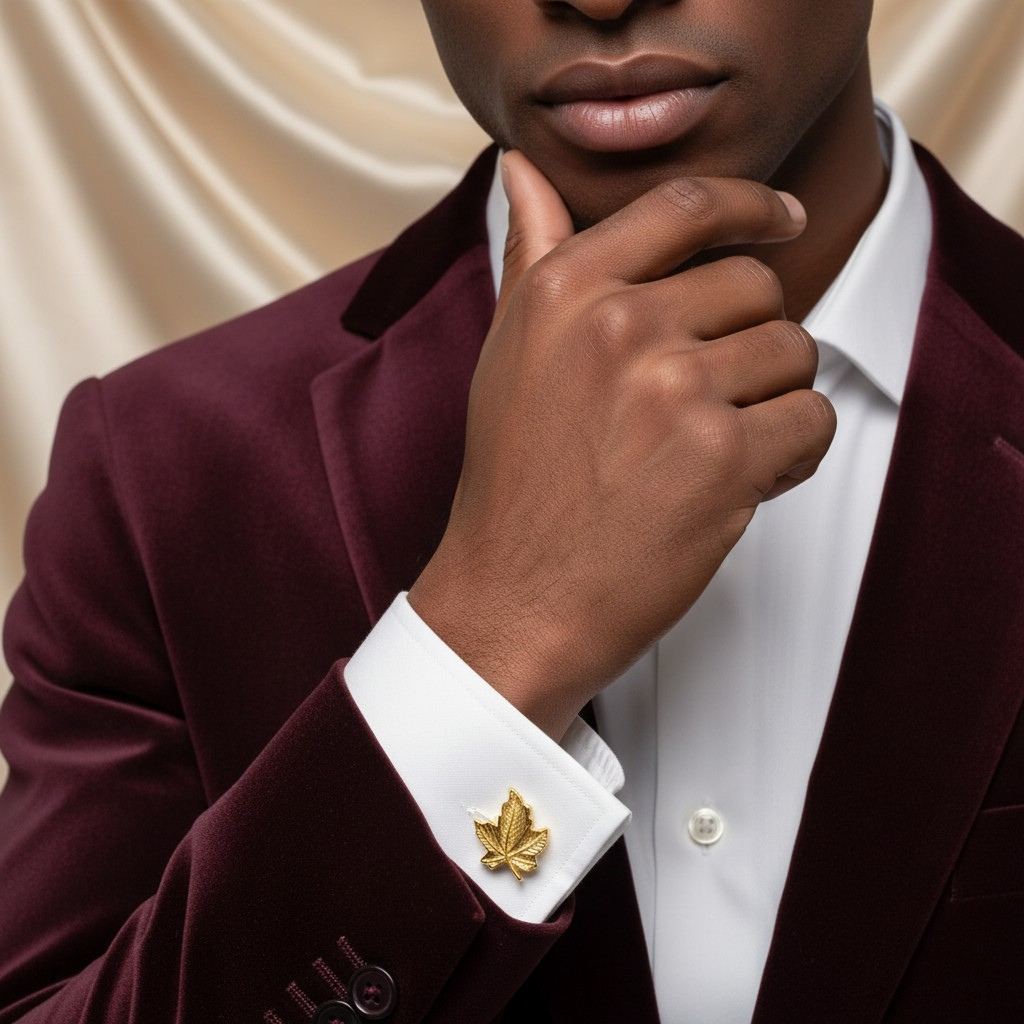 Maple Leaf Cufflinks