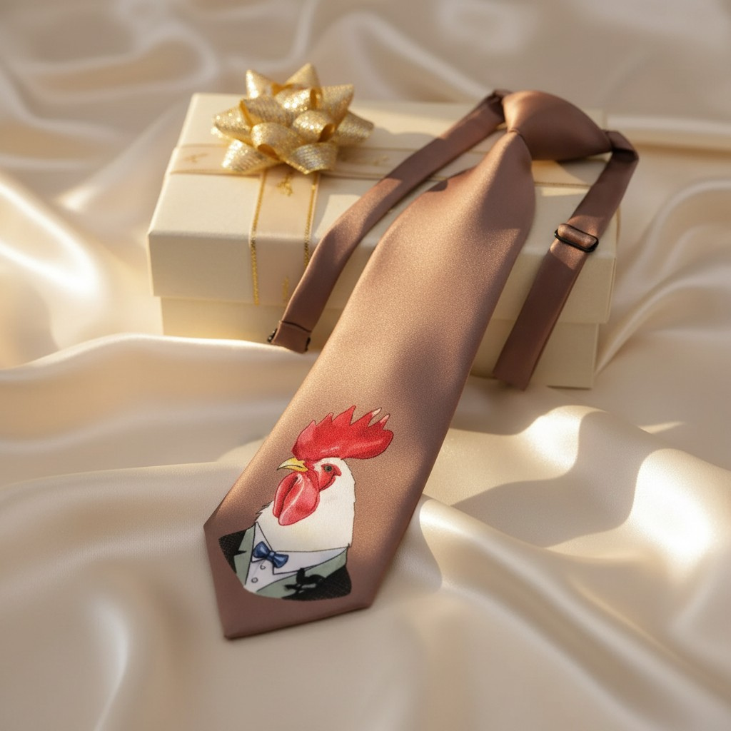 Dapper Rooster Statement Necktie