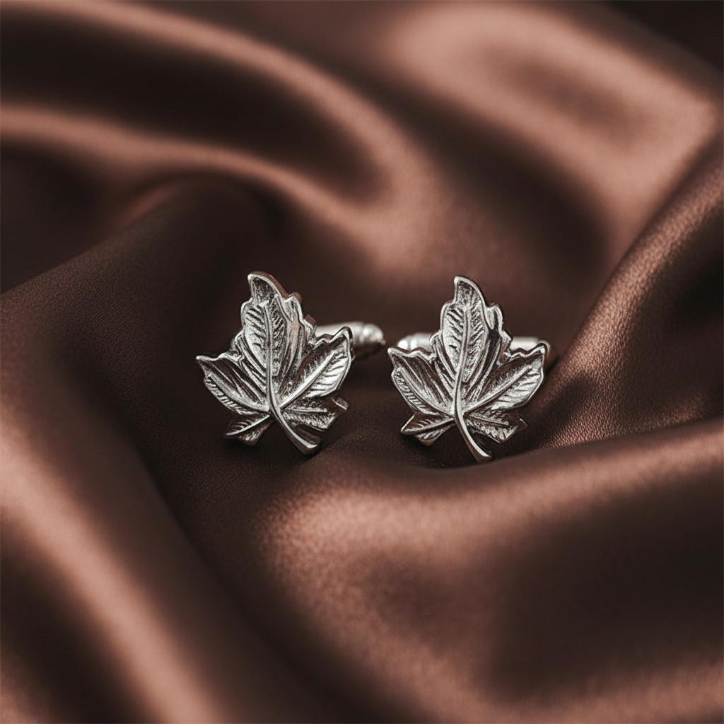 Maple Leaf Cufflinks