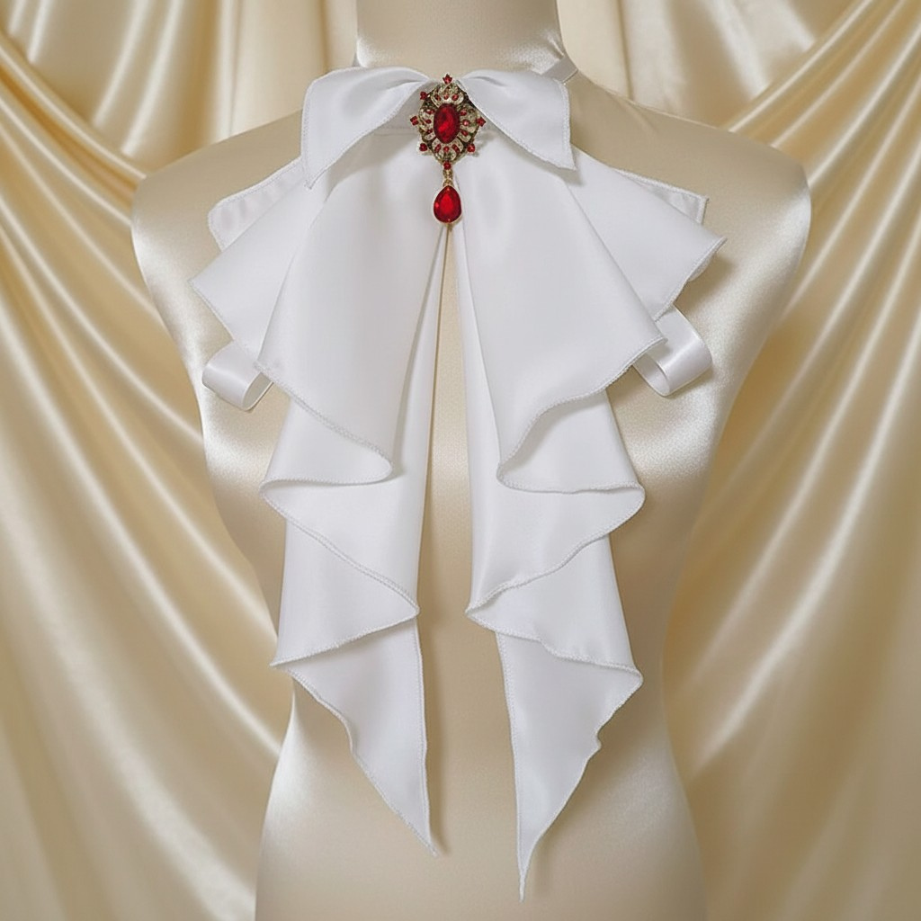 Victorian Ruffle Detachable Collar