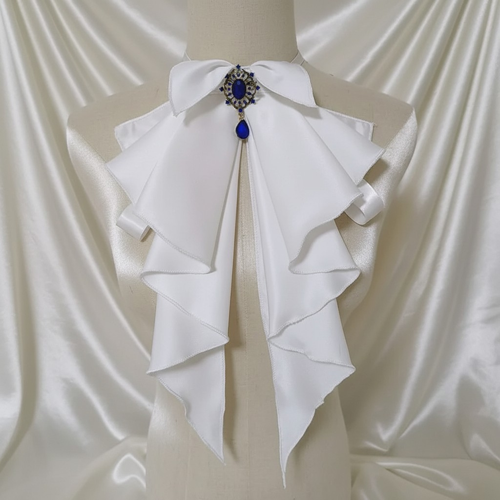 Victorian Ruffle Detachable Collar