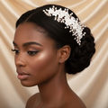 Pearl Blossom Bridal Hair Comb