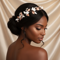 Porcelain Blossom Bridal Hair Vine